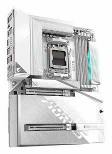 Tarjeta Madre Gigabyte X870 Aorus Stealth Ice Socket Am5, 4 Ddr5-sdram, Wifi